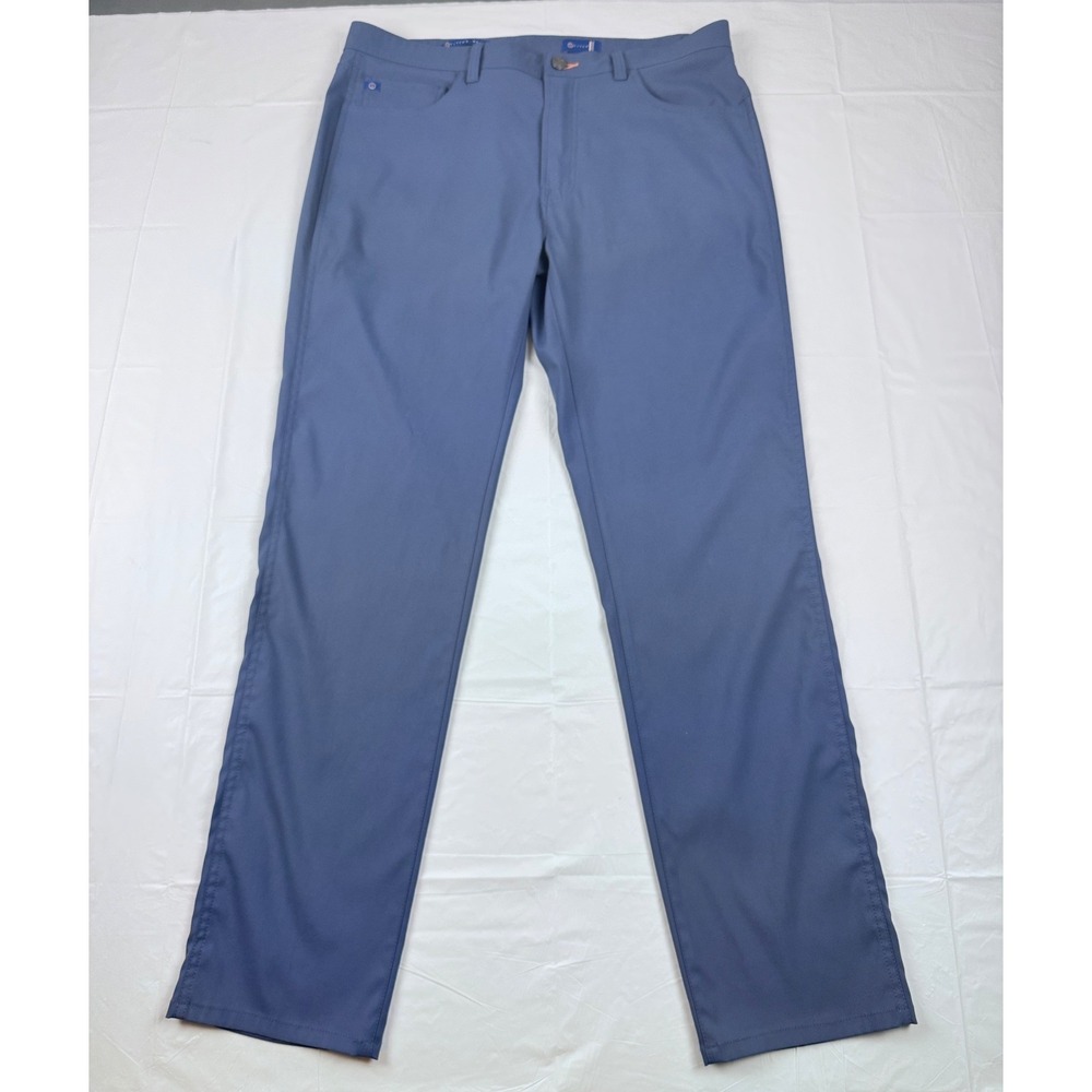Stitch Golf Britches Men 35x32 Blue Performance 5-Pocket Pants 231SA5003